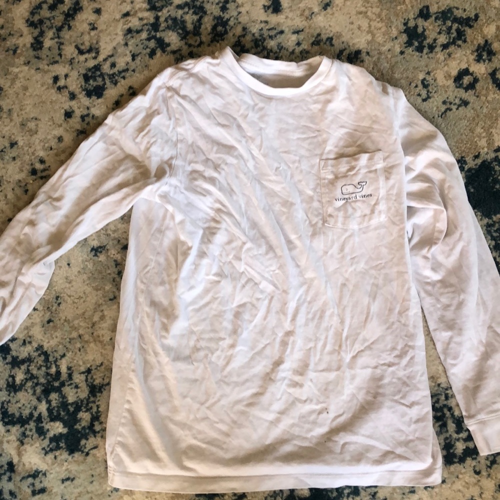 Boys long sleeve vineyard vines shirt
